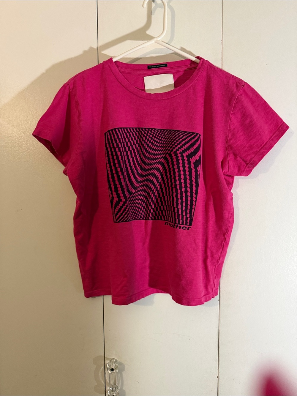MOTHER Hot Pink Tee